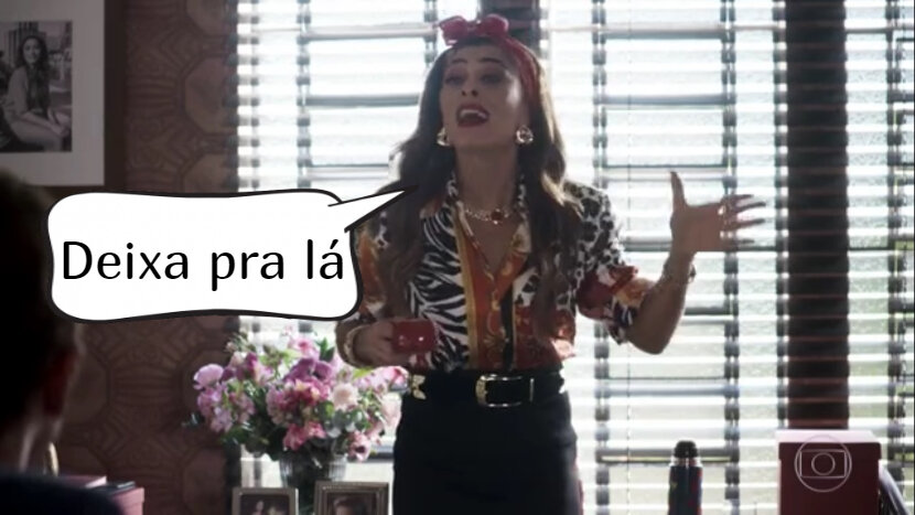 Кадр из сериала "A Dona do Pedaço"