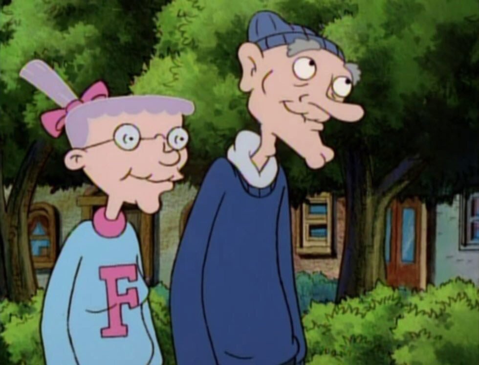 Дедушка Фил и бабушка Гертруда