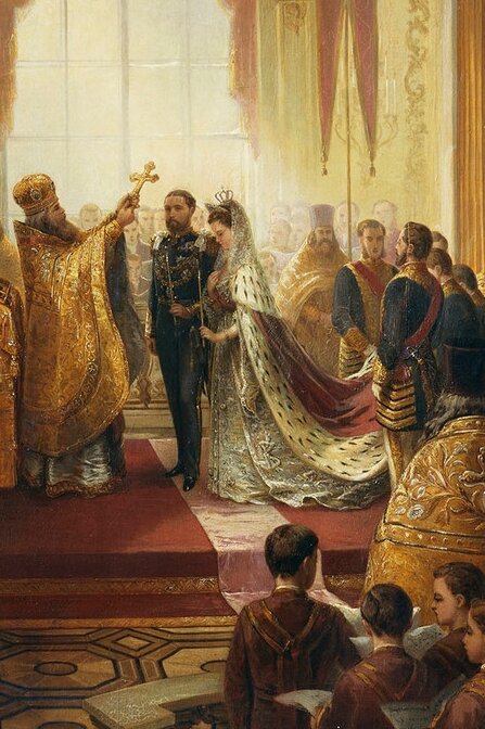 Как венчалась дочь Александра II