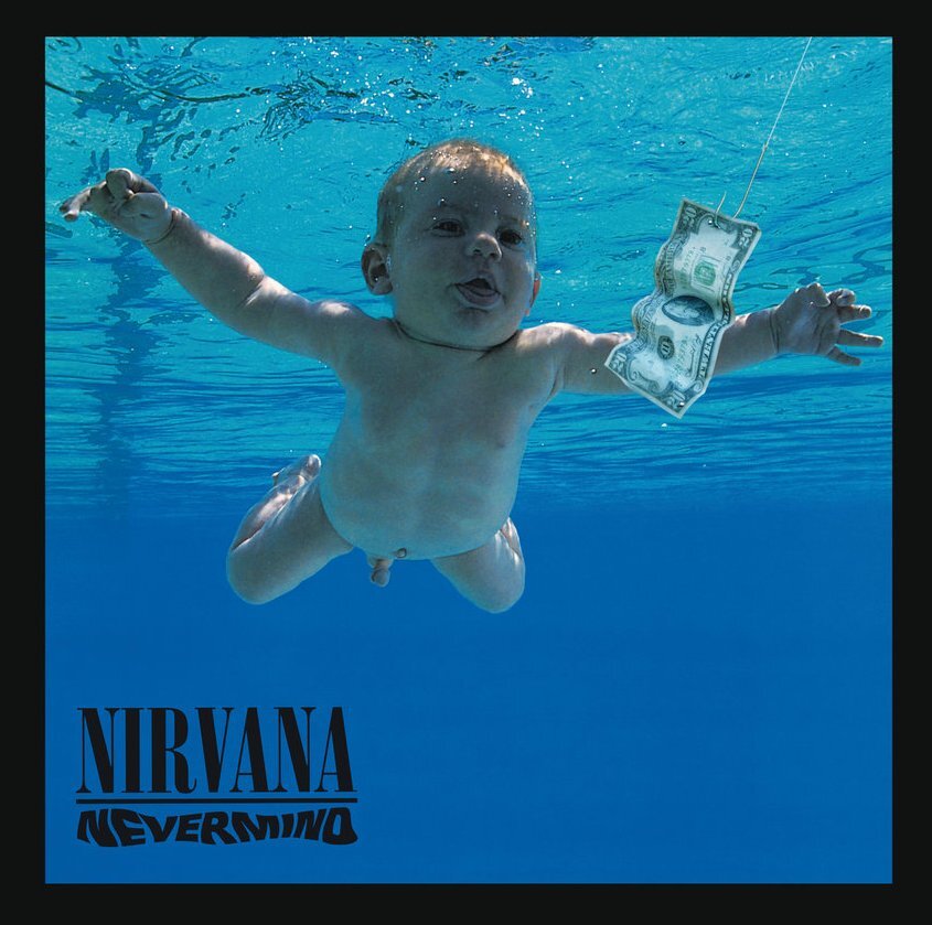 Обложка второго альбома группы Nirvana.