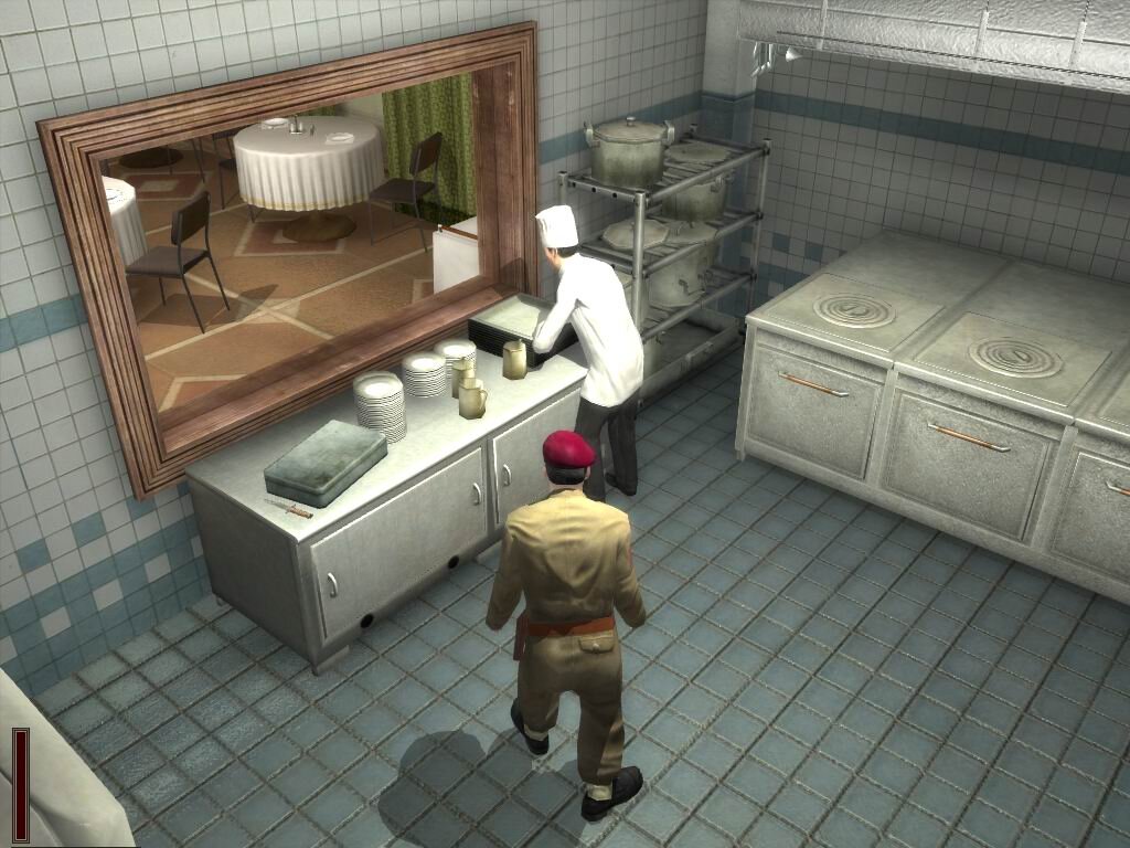 Это называется "Зайти сзади" :D.