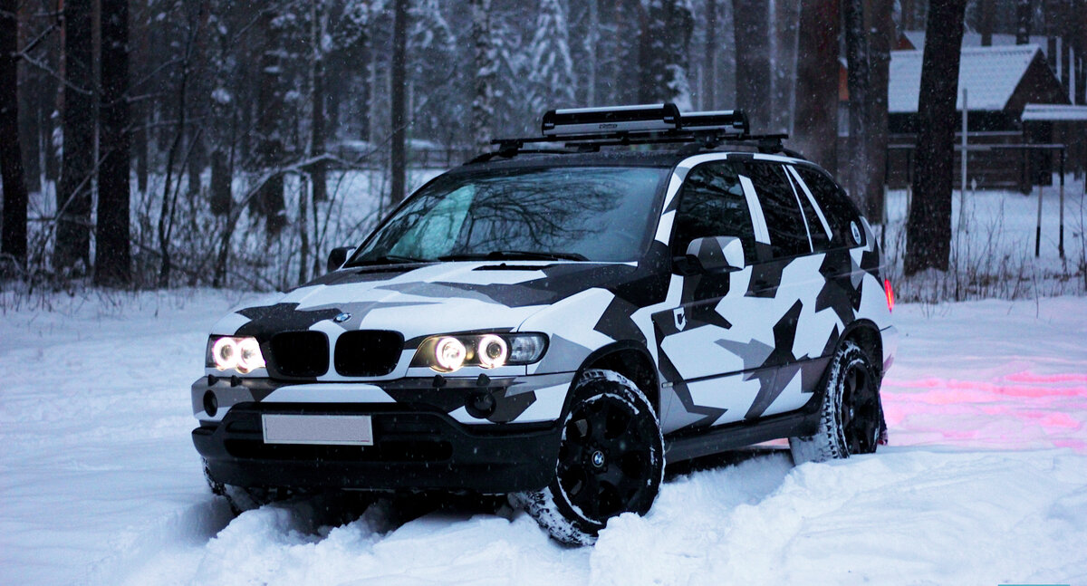 BMW x5m Camo