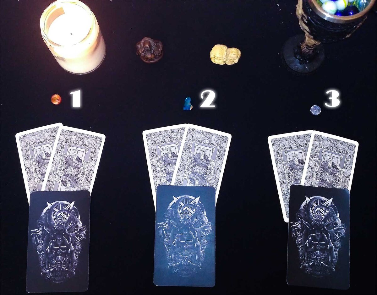 Задайте вопрос: - "Нужны ли вы загаданному человеку сегодня?" и выберите одну из 3 позиций