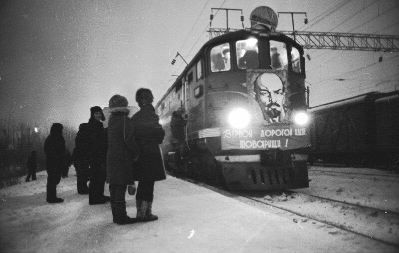 Поезд на БАМ.