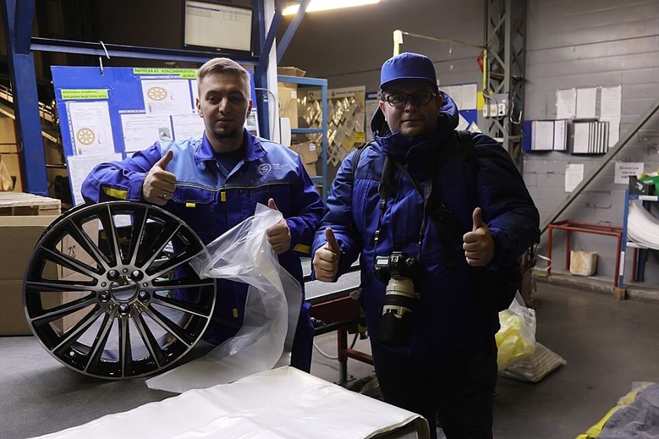 Где в России делают литые алюминиевые диски для легковых автомобилей ...
