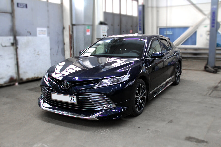 Камри 70 тюнинг фото Обвес Моделиста на Камри 70. Новая работа нашей студии Camry-Tuning.ru Дзен