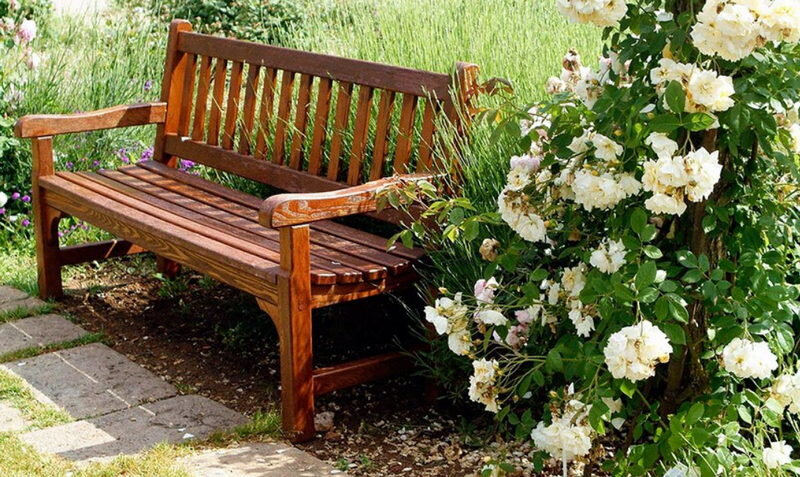 Садовые скамейки