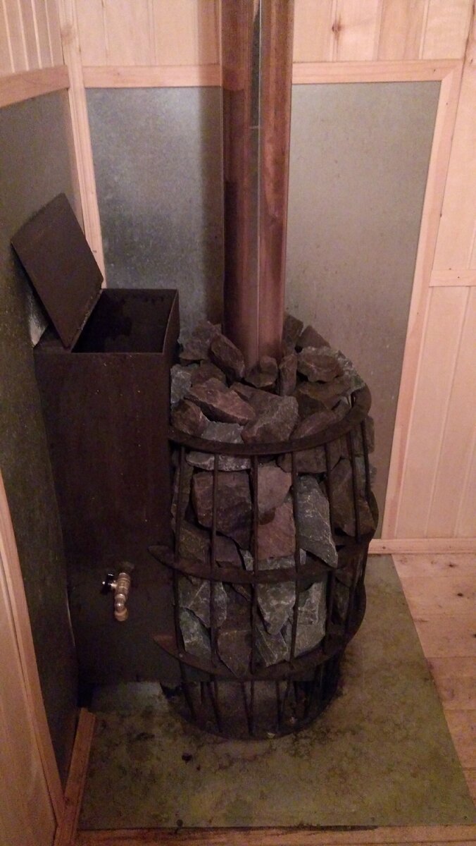 Печка в бане