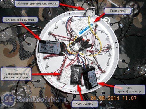 Люстра с пультом управления – устройство и установка | СамЭлектрик.ру .