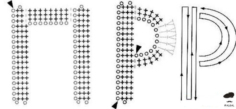 Буквы крючком схемы