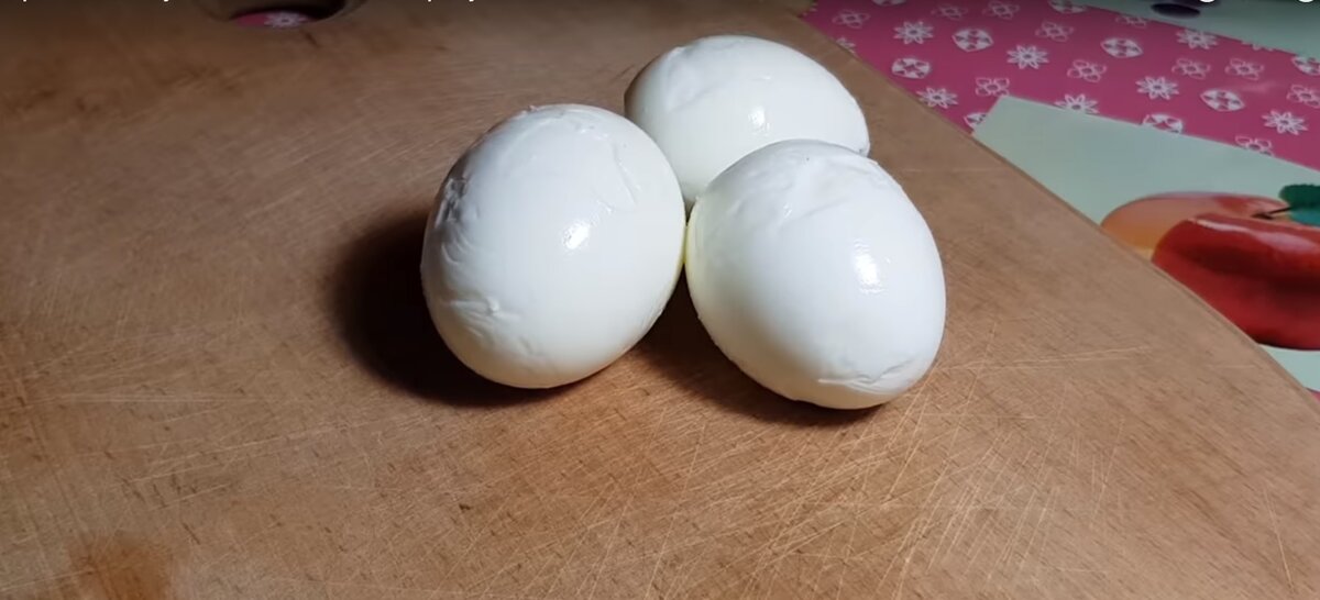 Вареные яйца