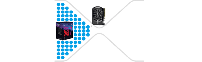 Принцип Bottleneck с мощным процессором и слабой видеокартой