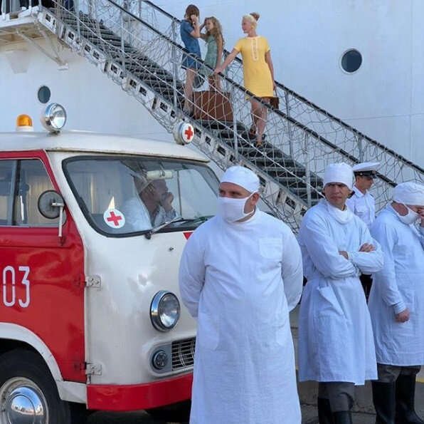 Реальный карантин в фильме "Одесса", так это выглядит на самом деле