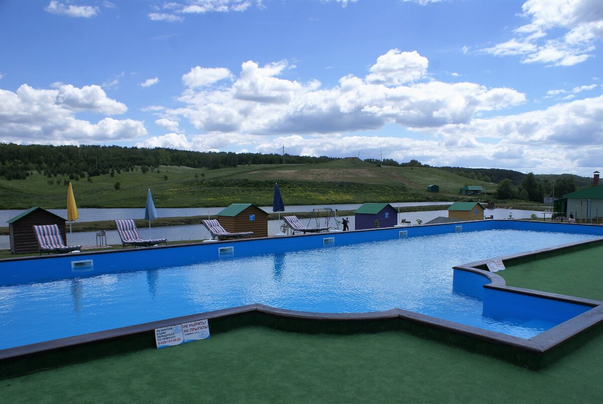 Бассейн для отдыхающих 