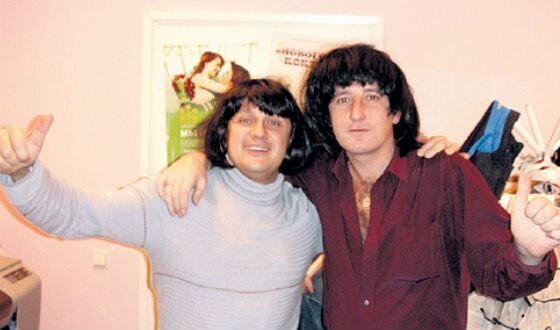 Стас Михайлов с бывшим бэк-вокалистом Дмитрием Мазуром
