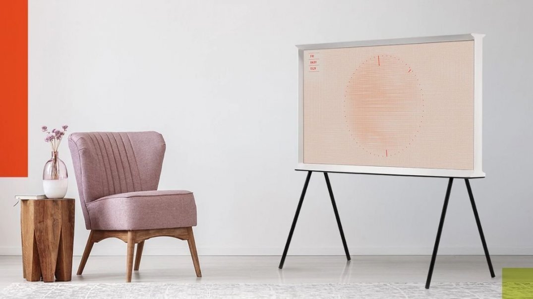 Интерьерный телевизор Serif от Самсунг (фото с сайта https://www.power.fi/artikkelit/samsung-the-serif-2019/)