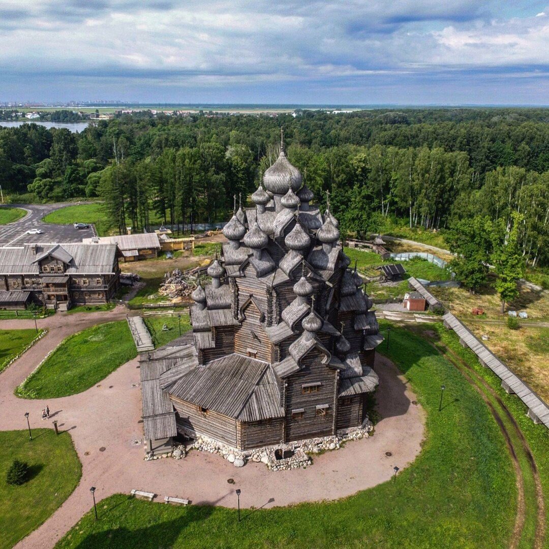 Невский лесопарк Церковь Покрова Пресвятой