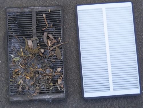 Старый и новый салонные фильтры Фото: Яндекс.Картинки