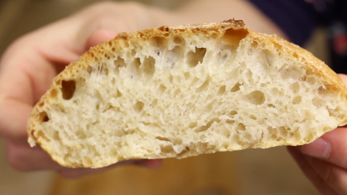Рецепт хрустящего хлеба