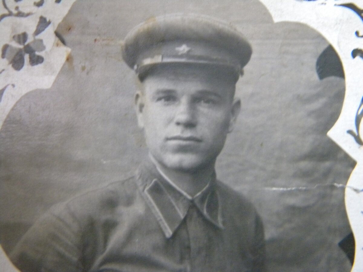  Рядовой Дьячков Ф.Д. 1940 год.