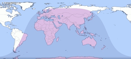 Лунное затмение 5 июня 2020 г.