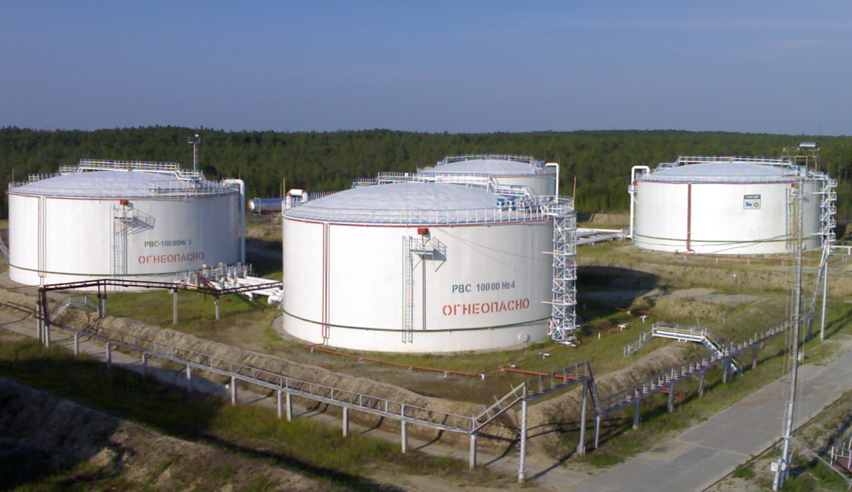 Нефтесборный парк