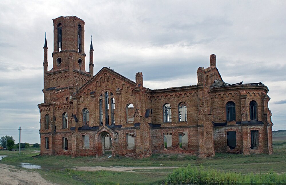 Каменка Саратовская область Красноармейский район кирха