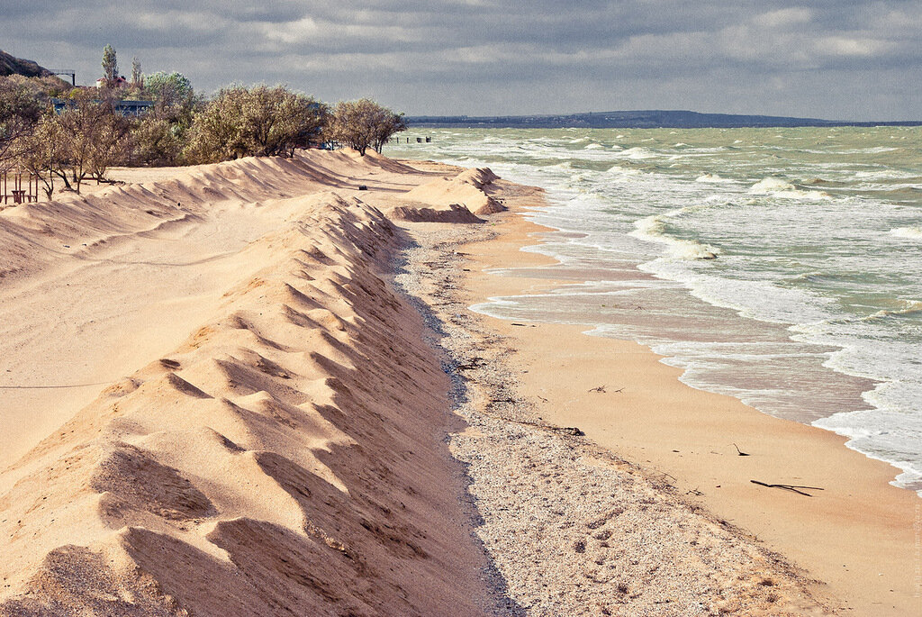 Азовское море голубицкая