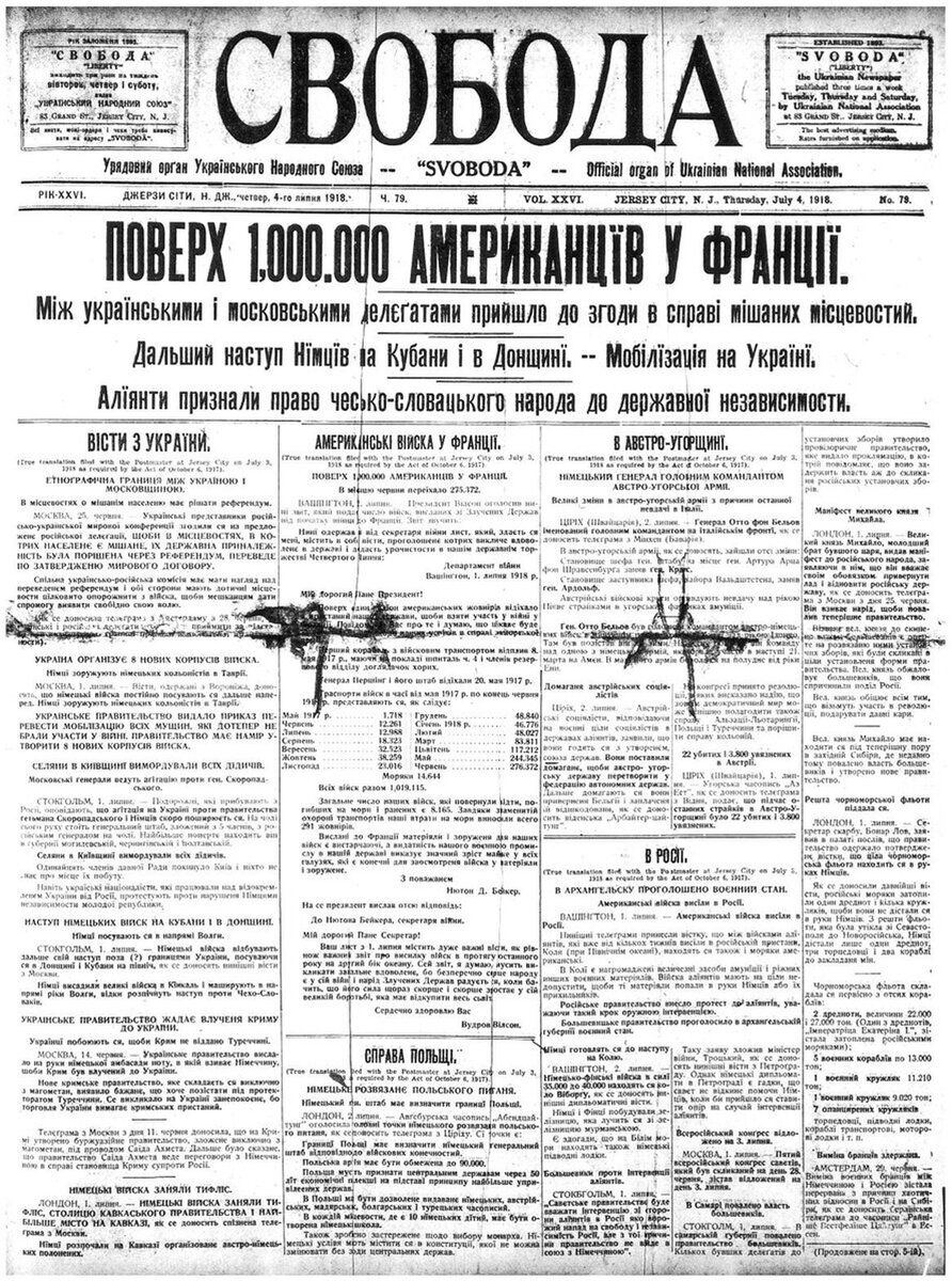 История о том, как «русский народ в Америке» стал «украинской диаспорой».