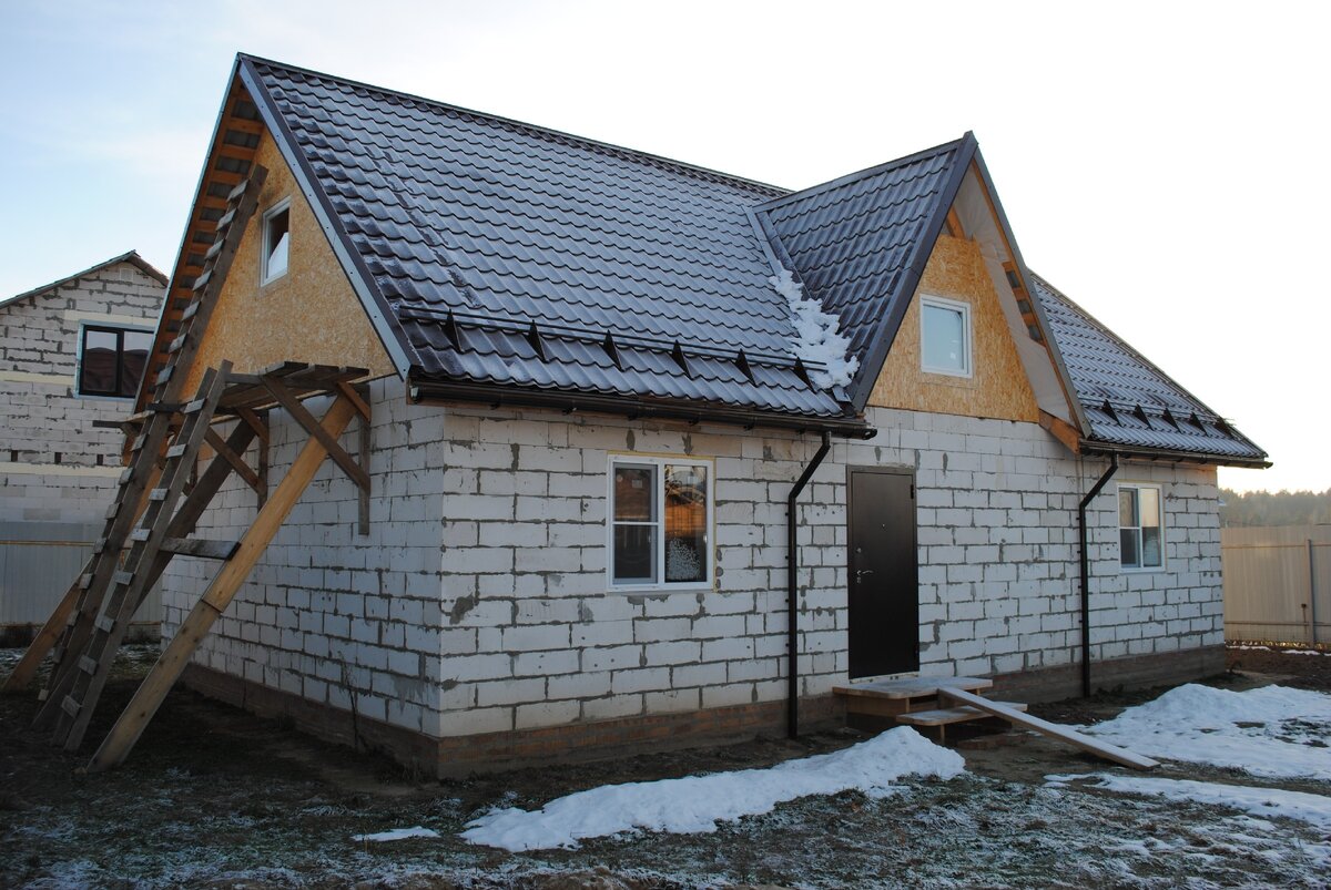 Результат самостоятельного строительства.