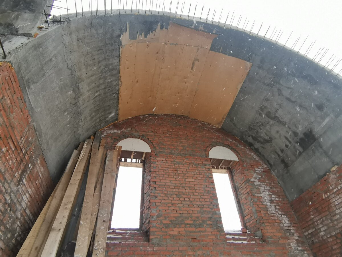 Железобетонные своды. >>>>