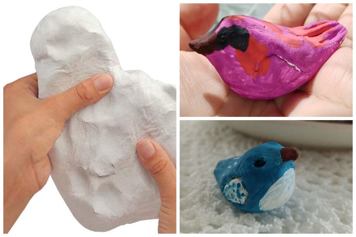 Красная — дочкина, синяя — моя. 