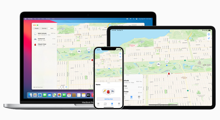Обширная и безопасная сеть приложения «Локатор» теперь помогает пользователям находить и не терять самые важные вещи. 