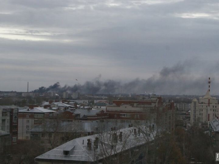 Фото пожара на заводе. Источник-интернет.