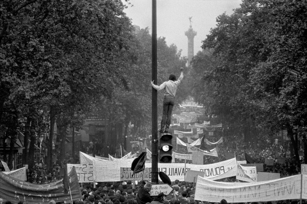 Парижская весна 1968 года: предшественница цветных революций | Июньский кот  | Дзен