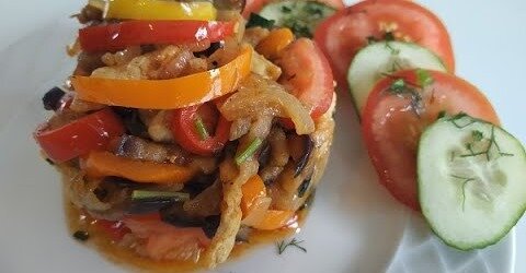 салат из баклажан 