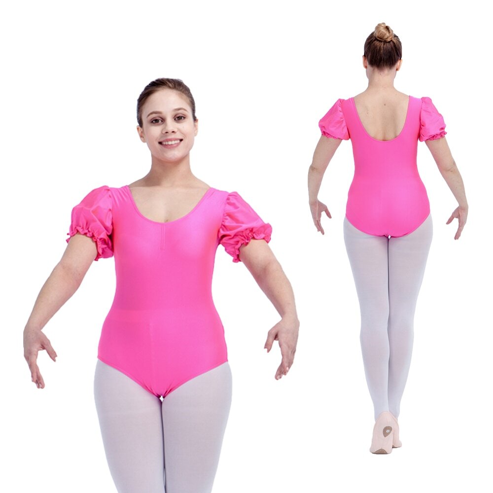 Купальник для балета фиолетовый