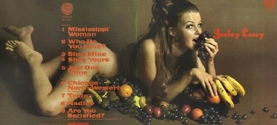 Juicy Lucy. Juicy Lucy 1969. Обложка альбома в Новой Зеландии.
