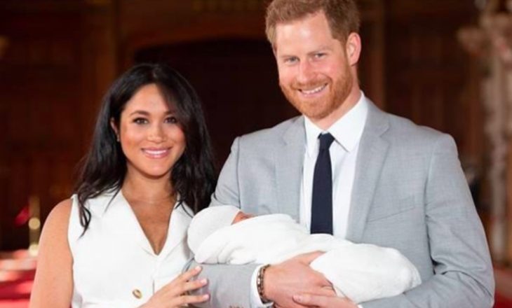 Меган Маркл, принц Гарри и их первый ребенок. Фото: instagram.com/theroyalfamily