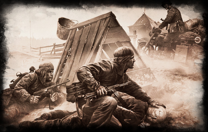 Вот примерно так работали мужики "в поле", только ещё злее и жёстче.