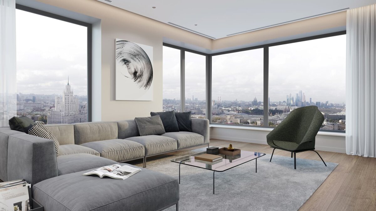 Квартира с готовыми интерьерами в жилом комплексе «Чкалов»