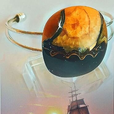 Браслет  с  симбирцитом  "Солнечный ветер" ,   https://www.livemaster.ru/item/42720094-ukrasheniya-braslet-solnechnyj-veter-i-dr