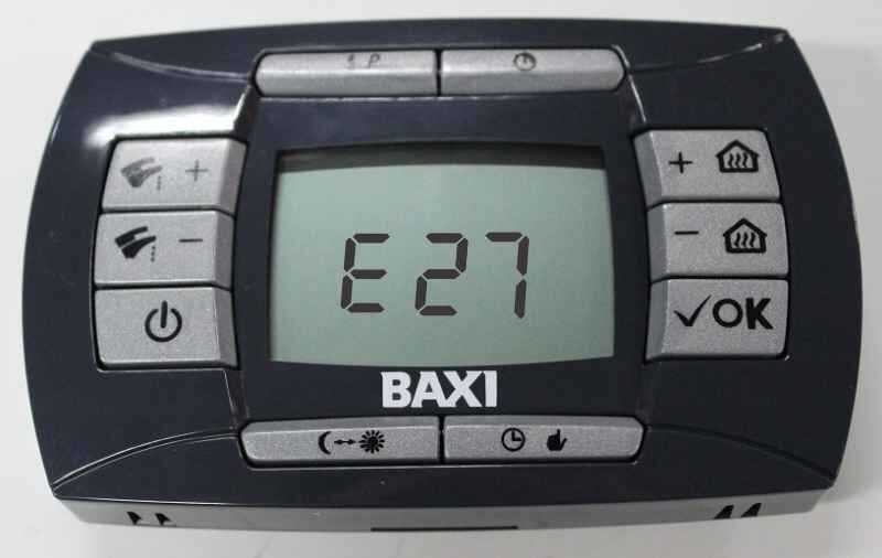 Что означает ошибка е27 на котле Baxi (Бакси) | FixBroken поломалось -  почини! | Дзен