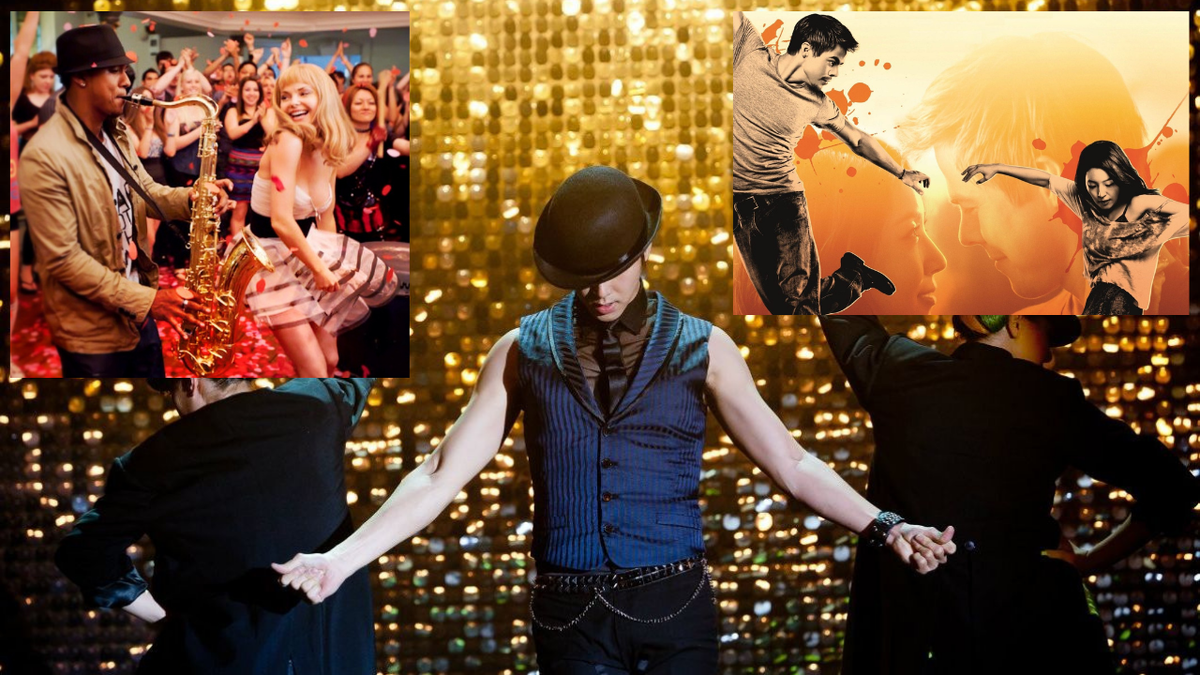 Коллаж кадров и постера к фильму  «Сделай шаг: Лови момент