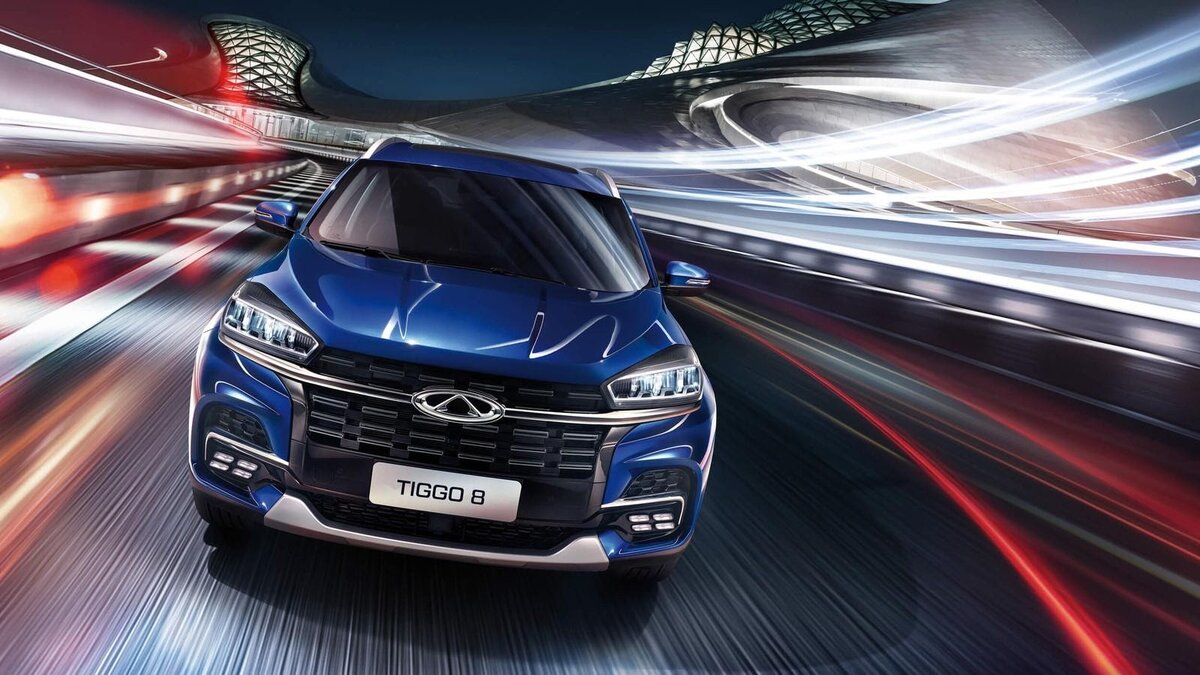 Chery Tiggo 8 после рестайлинга 