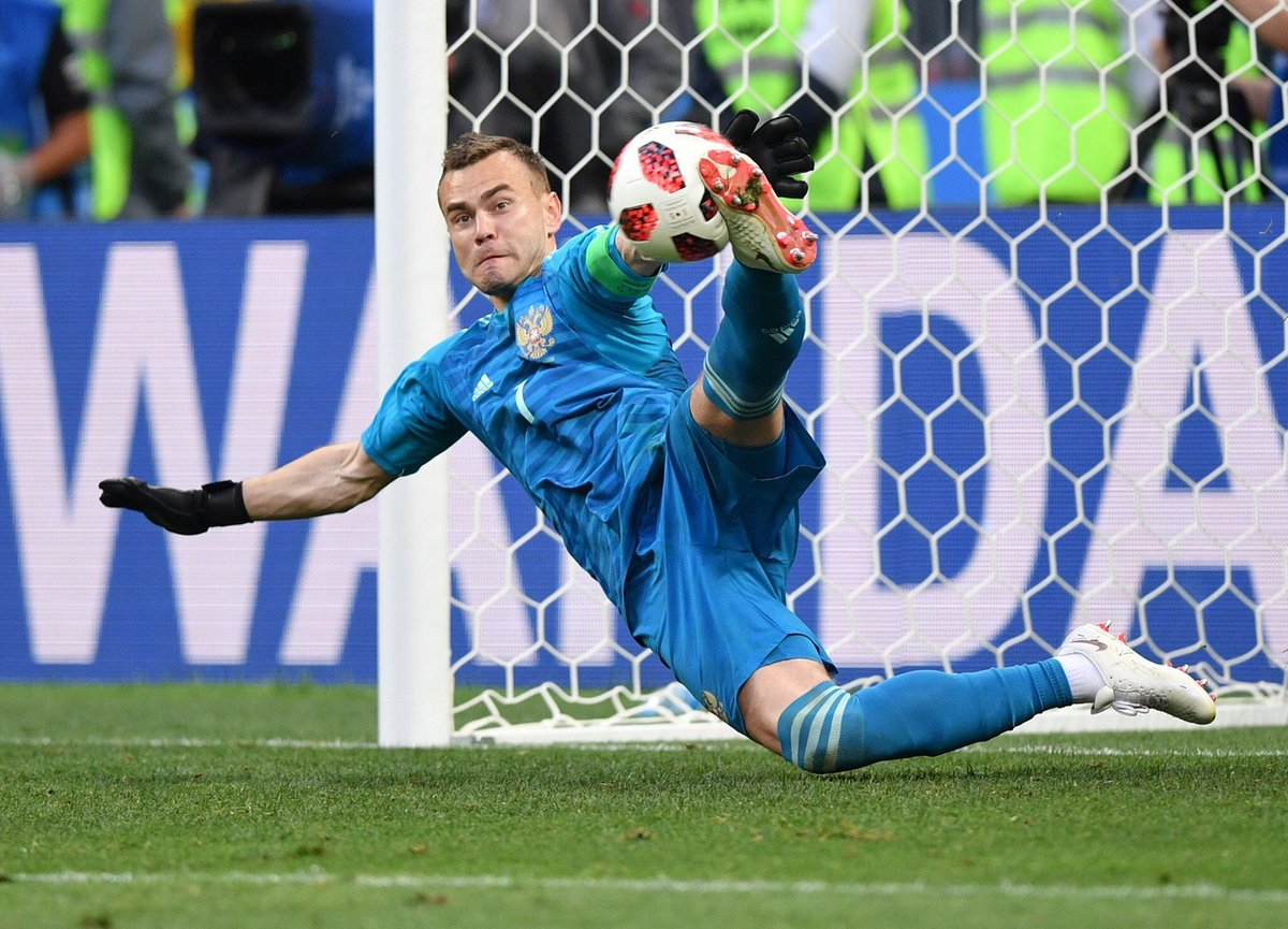Игорь Акинфеев Чемпионат мира 2018
