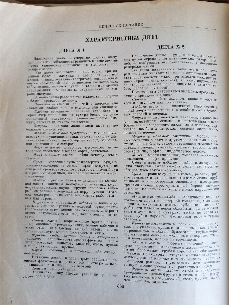 Страница 866 из "Кулинарии". 