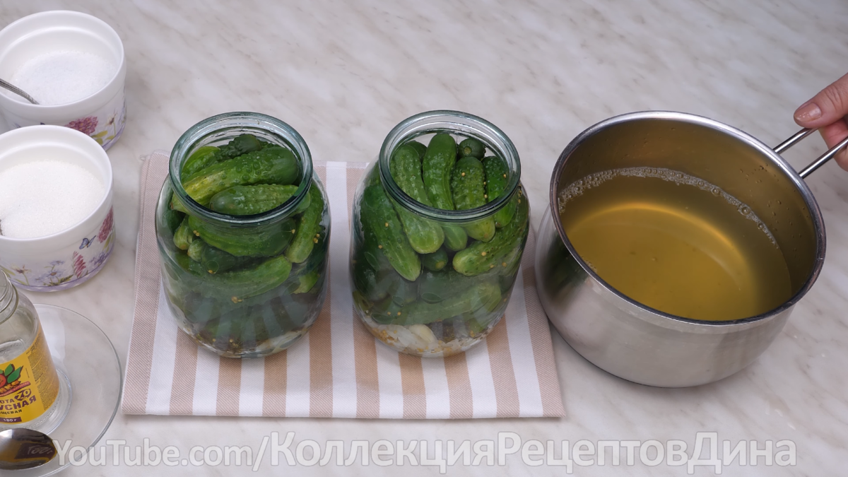 🥒Корнишоны в кисло-сладком маринаде с горчицей на зиму! Маринованные  огурцы без стерилизации! | Дина, Коллекция Рецептов | Дзен