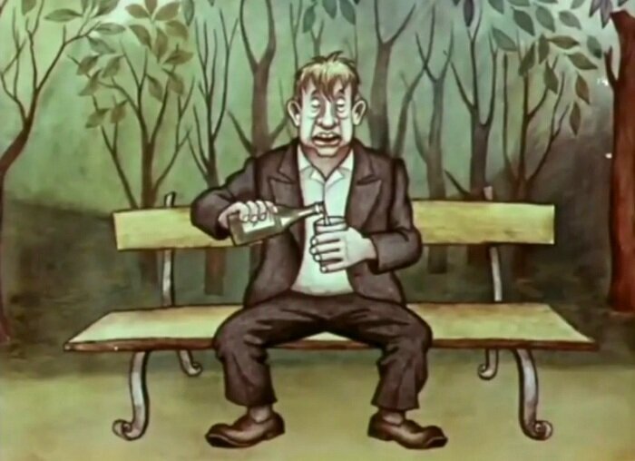 Кадр из мультфильма "SOS", 1973г.