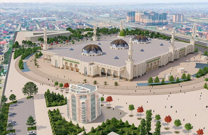    Проект духовного центра имени пророка Исы в Дагестане.пресс-служба